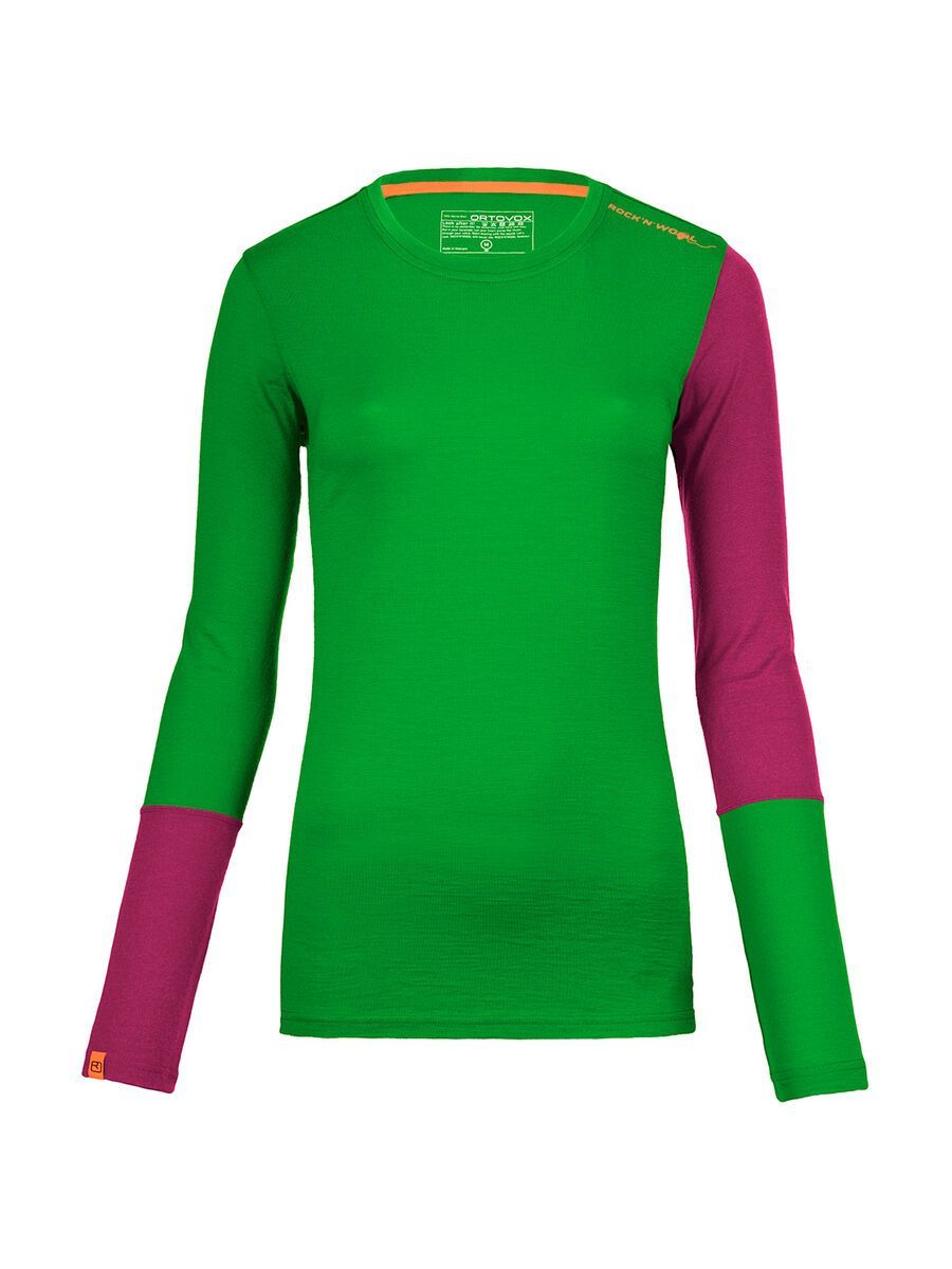 Ortovox Merino 185 R 'N' W Long Sleeve, absolute green - Bild 1
