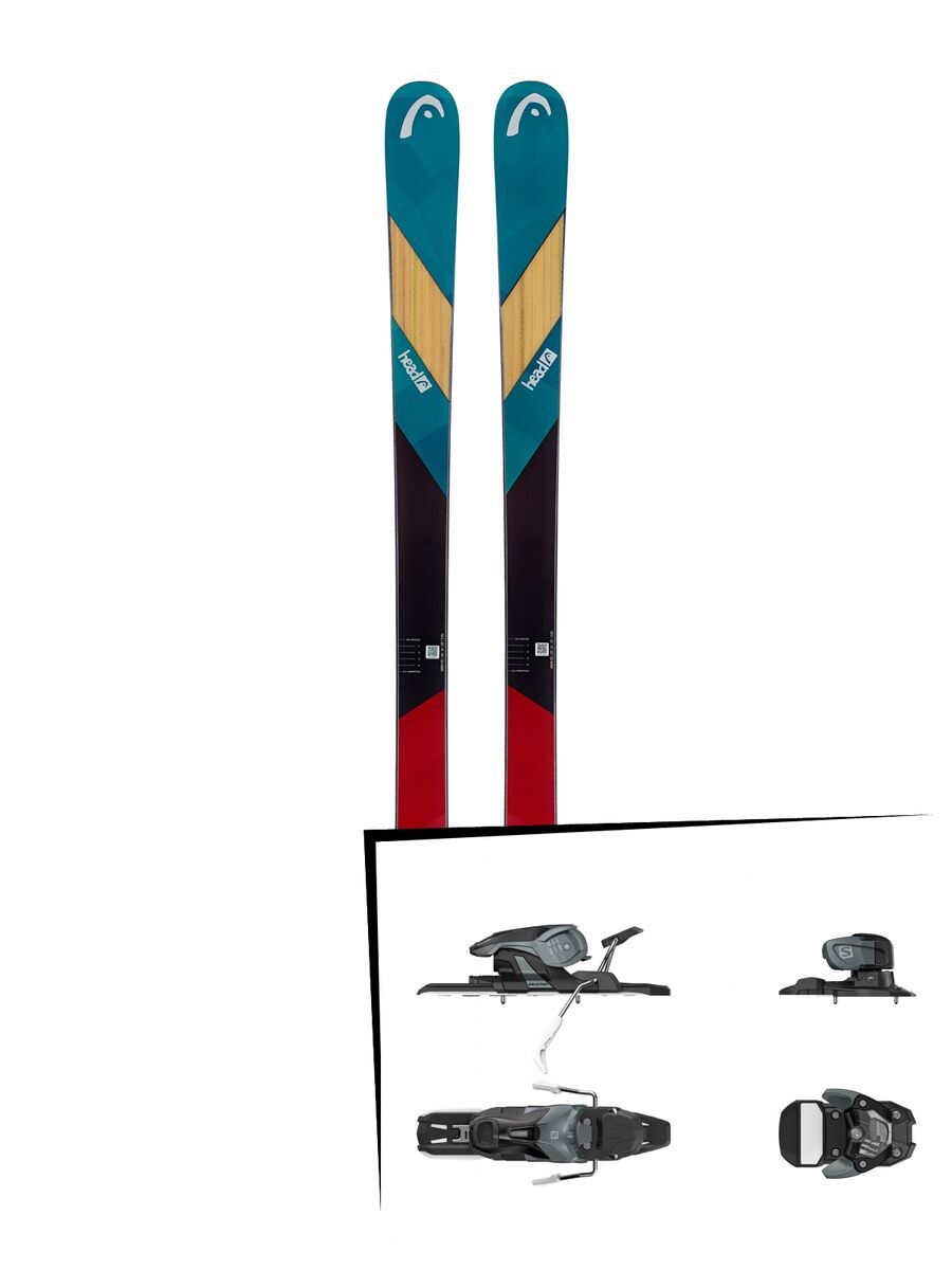Set: Head Caddy 2019 + Salomon Warden 11 dark grey/black - Bild 1