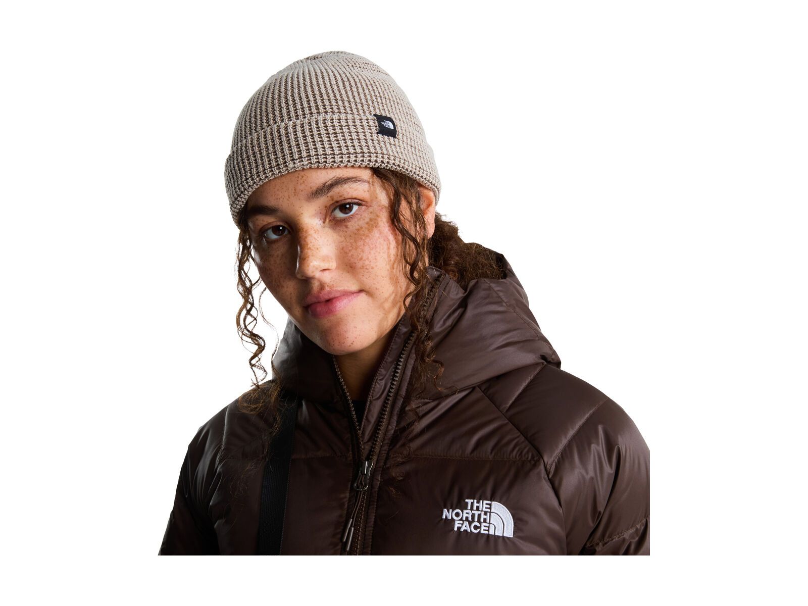 The North Face TNF Fisherman Beanie, timeless taupe multi - Bild 3