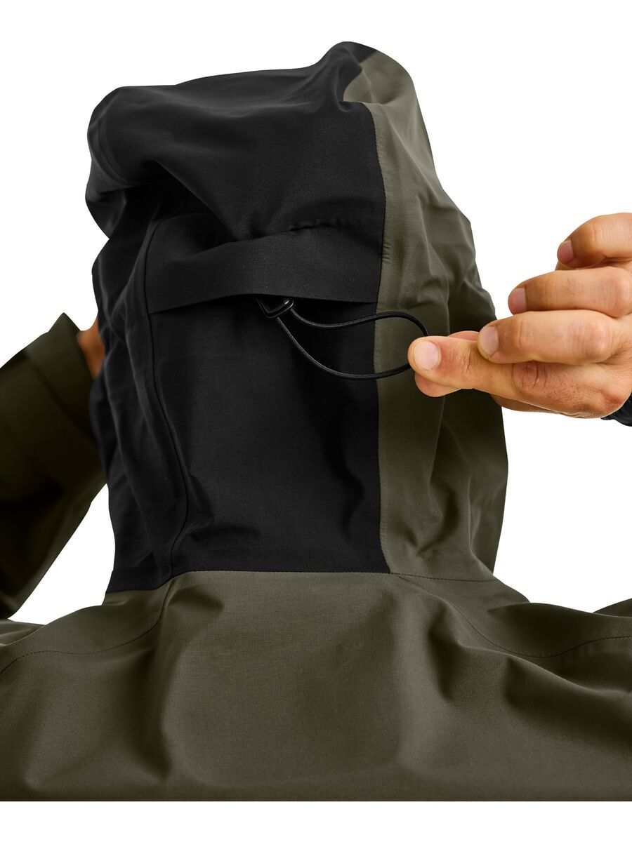 Ortovox Seceda 3L Jacket M, dark wild herbs - Bild 6