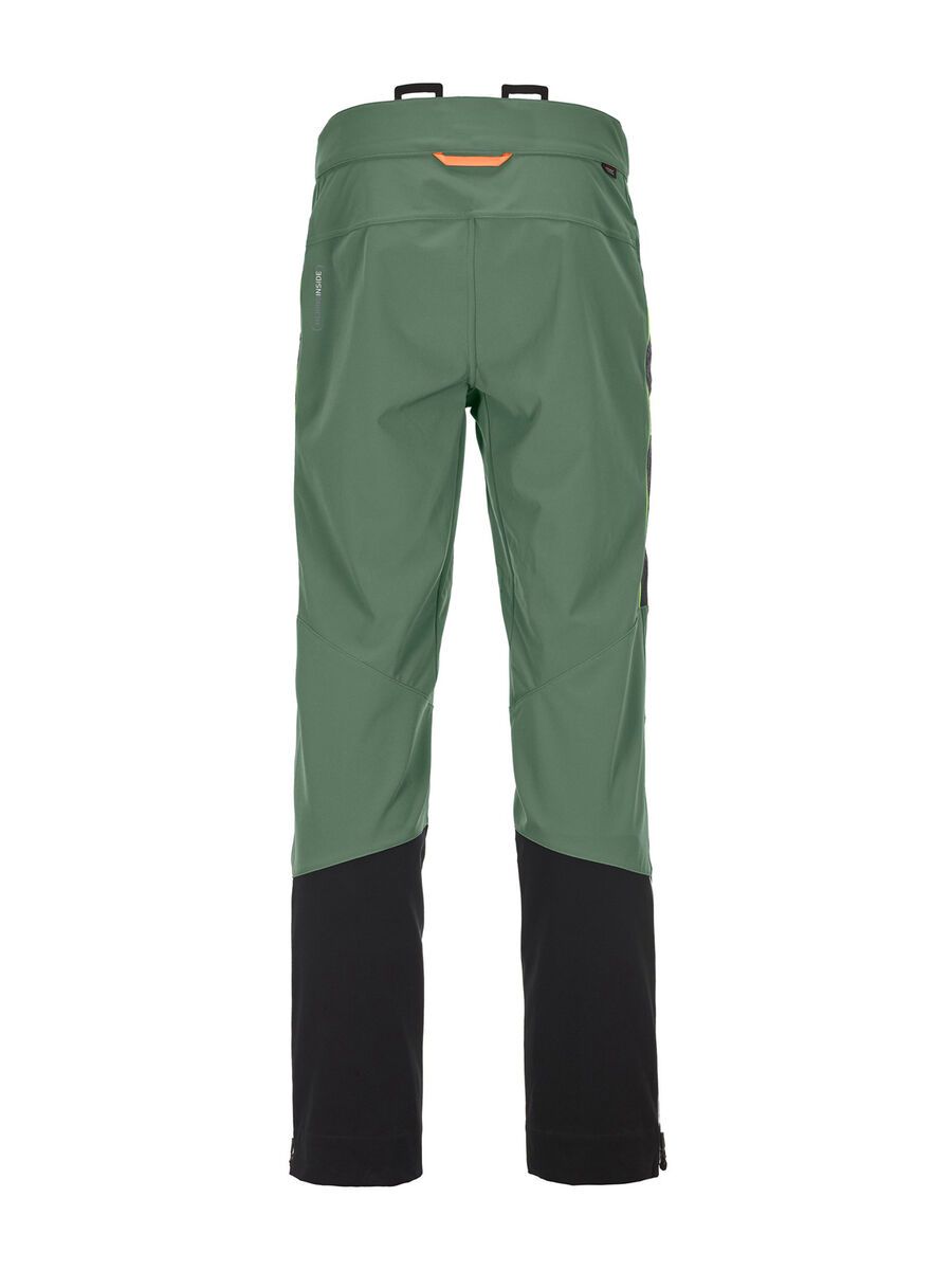 Ortovox Merino Naturtec Plus Pordoi Pants M, green forest - Bild 2