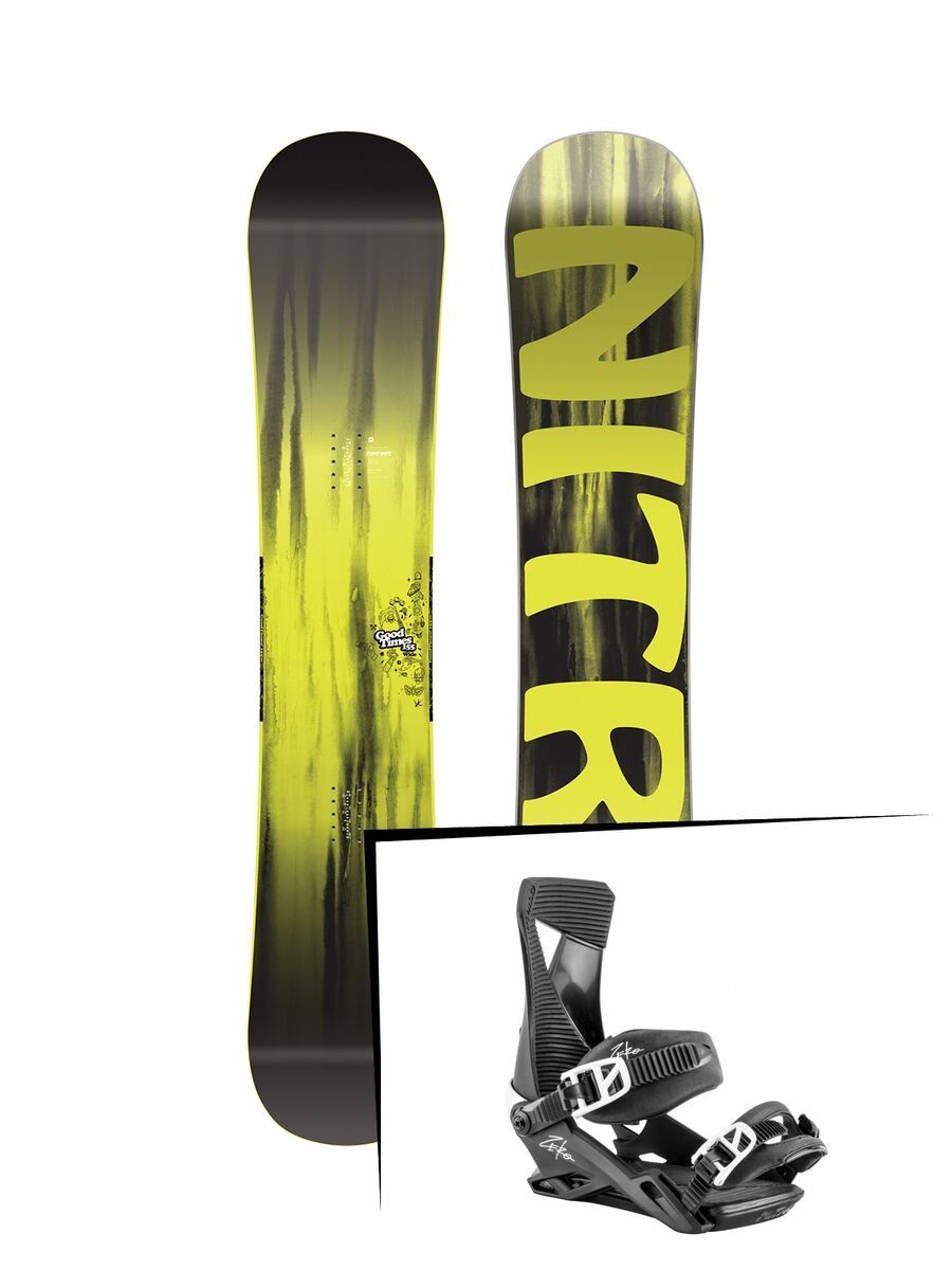 Set: Nitro Good Times Wide 2019 + Nitro Zero dark night - Bild 1