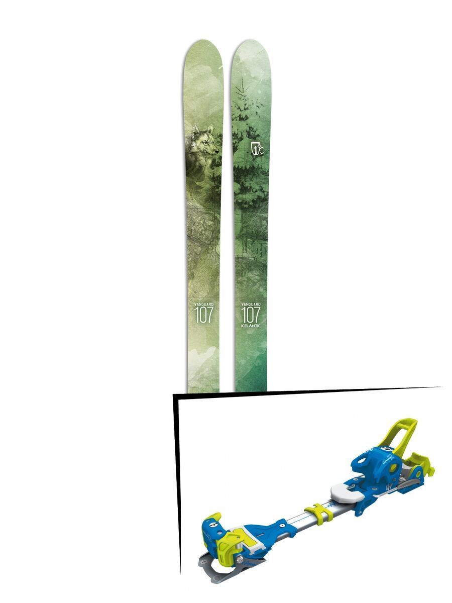 Set: Icelantic Vanguard 107 2017 + Tyrolia Ambition 12 (1715204) - Bild 1