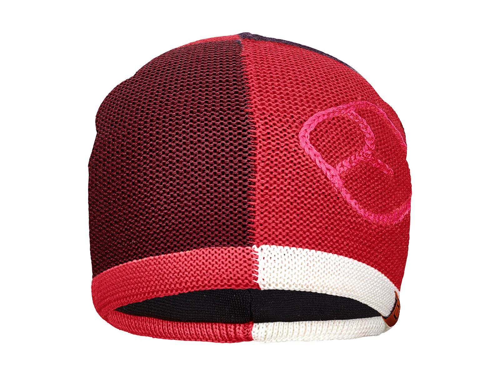 Ortovox Patchwork Beanie, dark blood - Bild 1