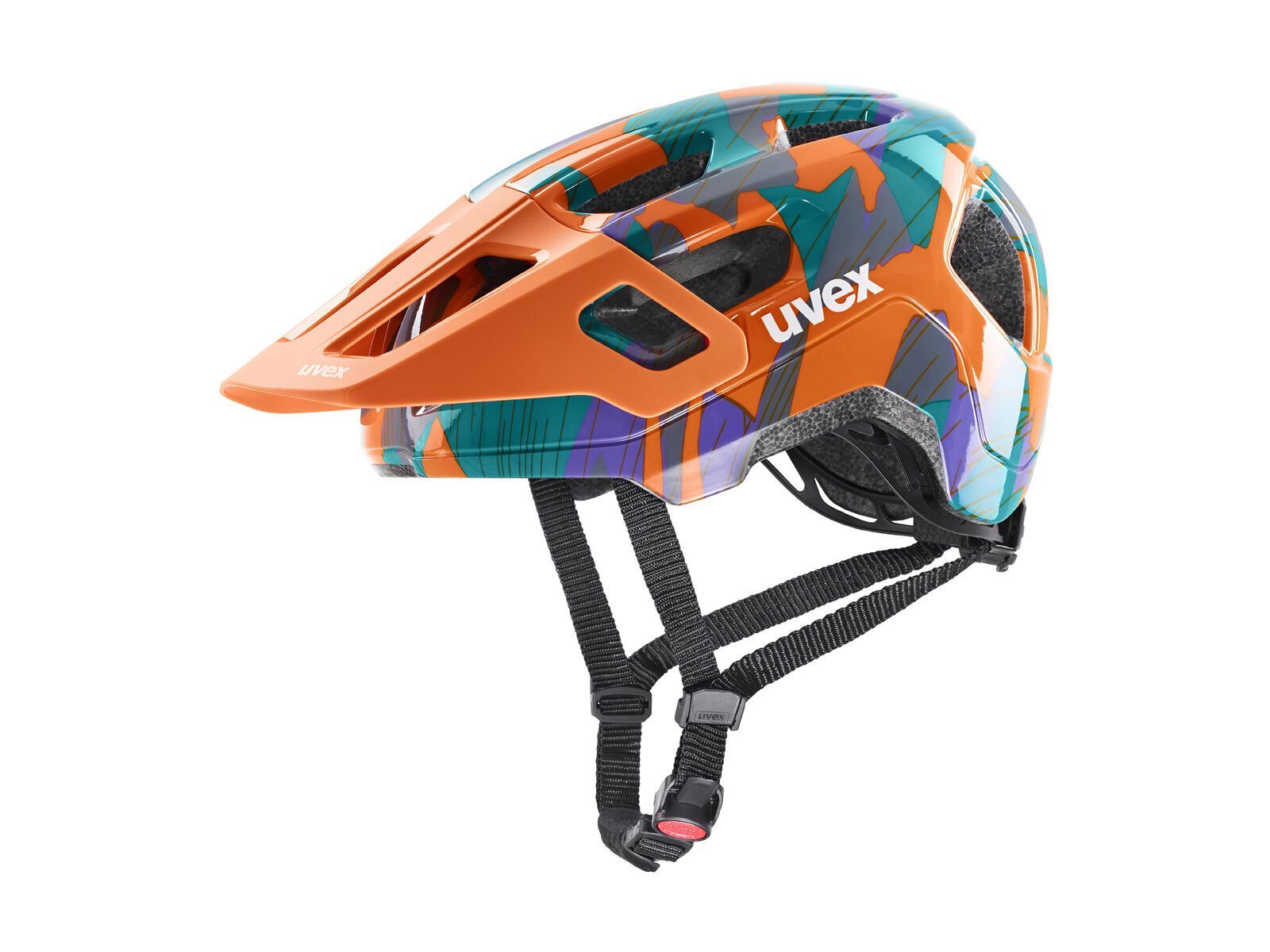 uvex react jr., papaya camo - Bild 1