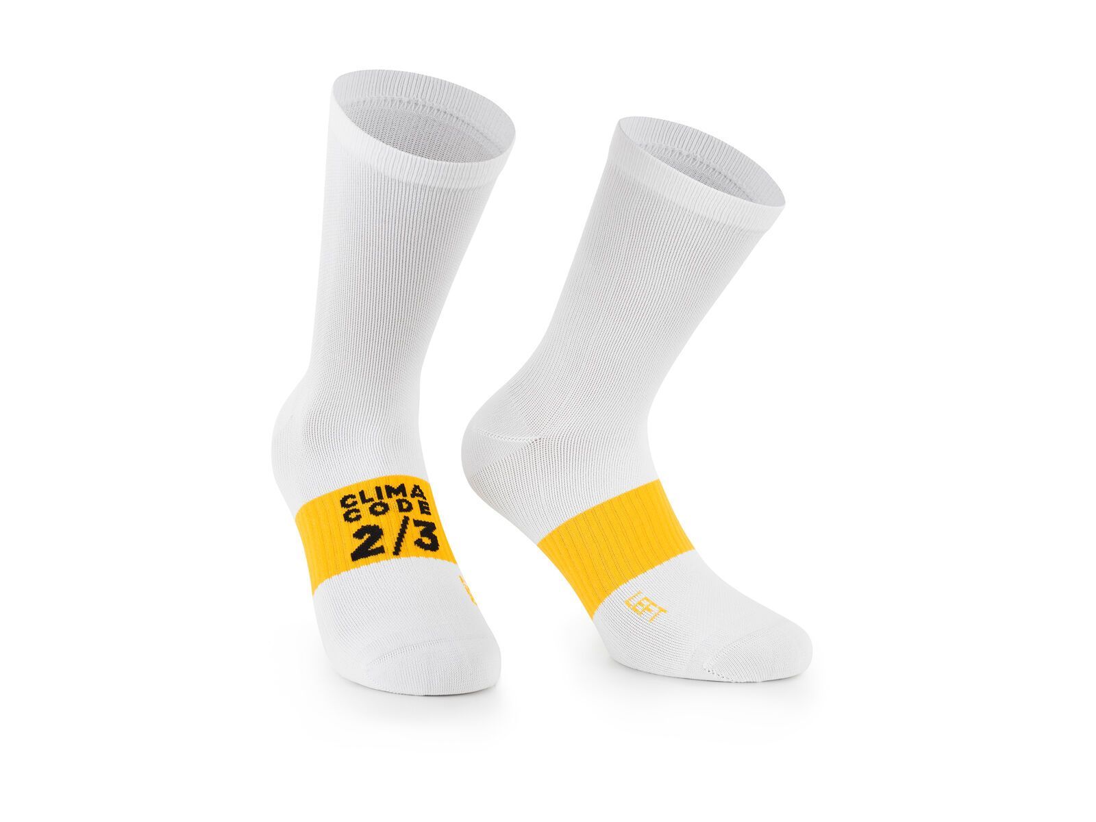 Assos Spring Fall Socks Evo, white series - Bild 1