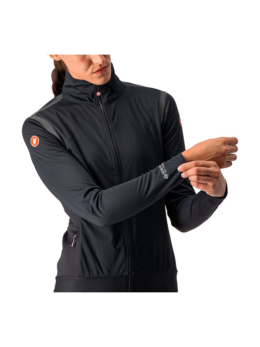 Castelli Alpha RoS 2 W Light Jacket, light black/black reflex - Bild 8
