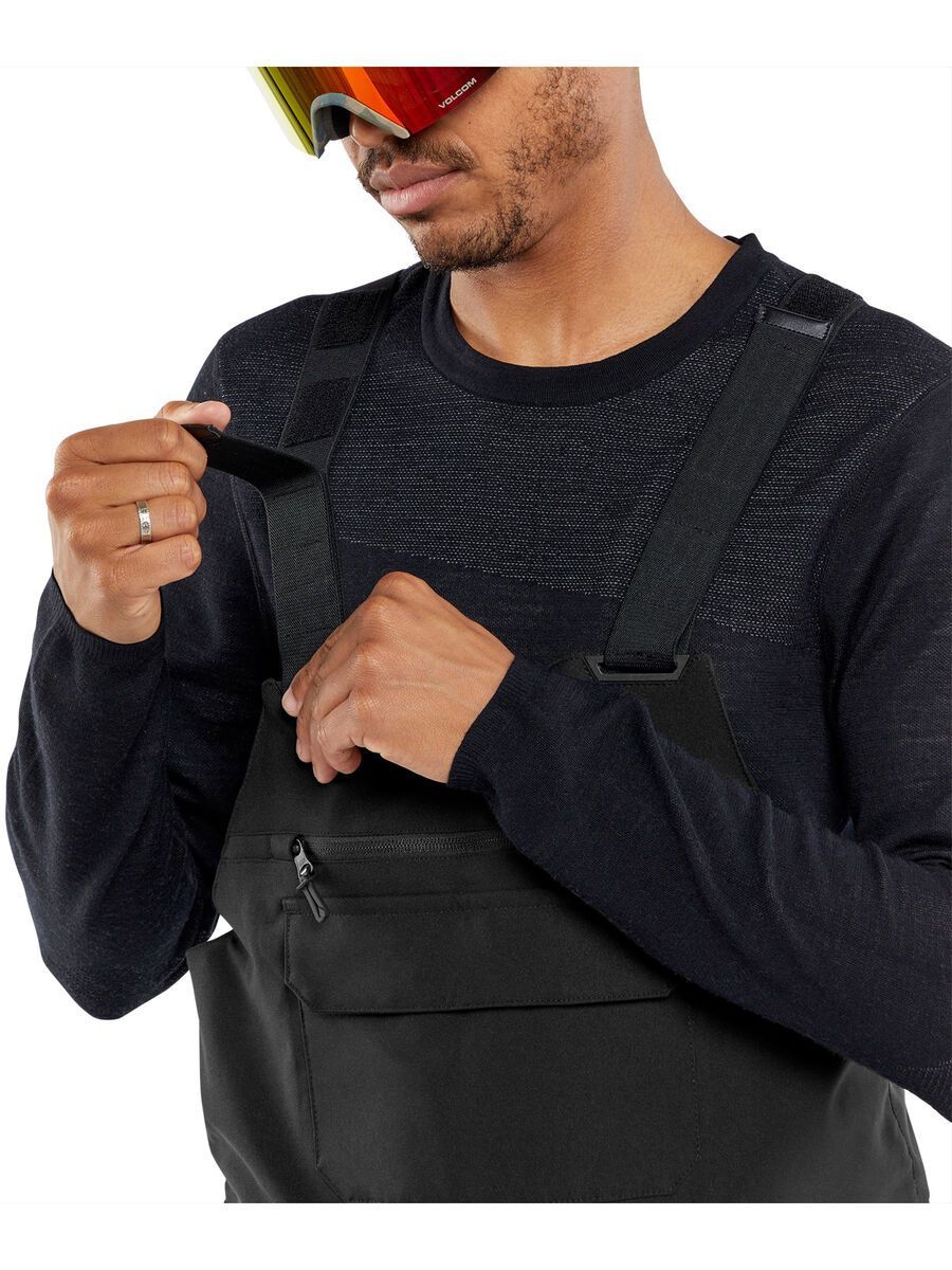 Volcom Roan Bib Overall, black - Bild 5