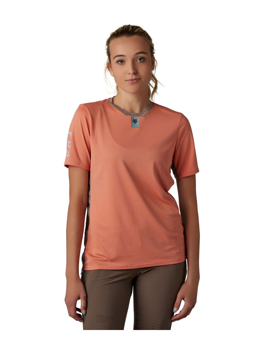 Fox Womens Defend SS Jersey, salomon - Bild 2