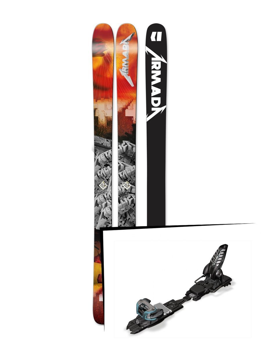 Armada Set: Invictus 95ti Metallica 2016 + Marker Schizo 14 - Bild 1