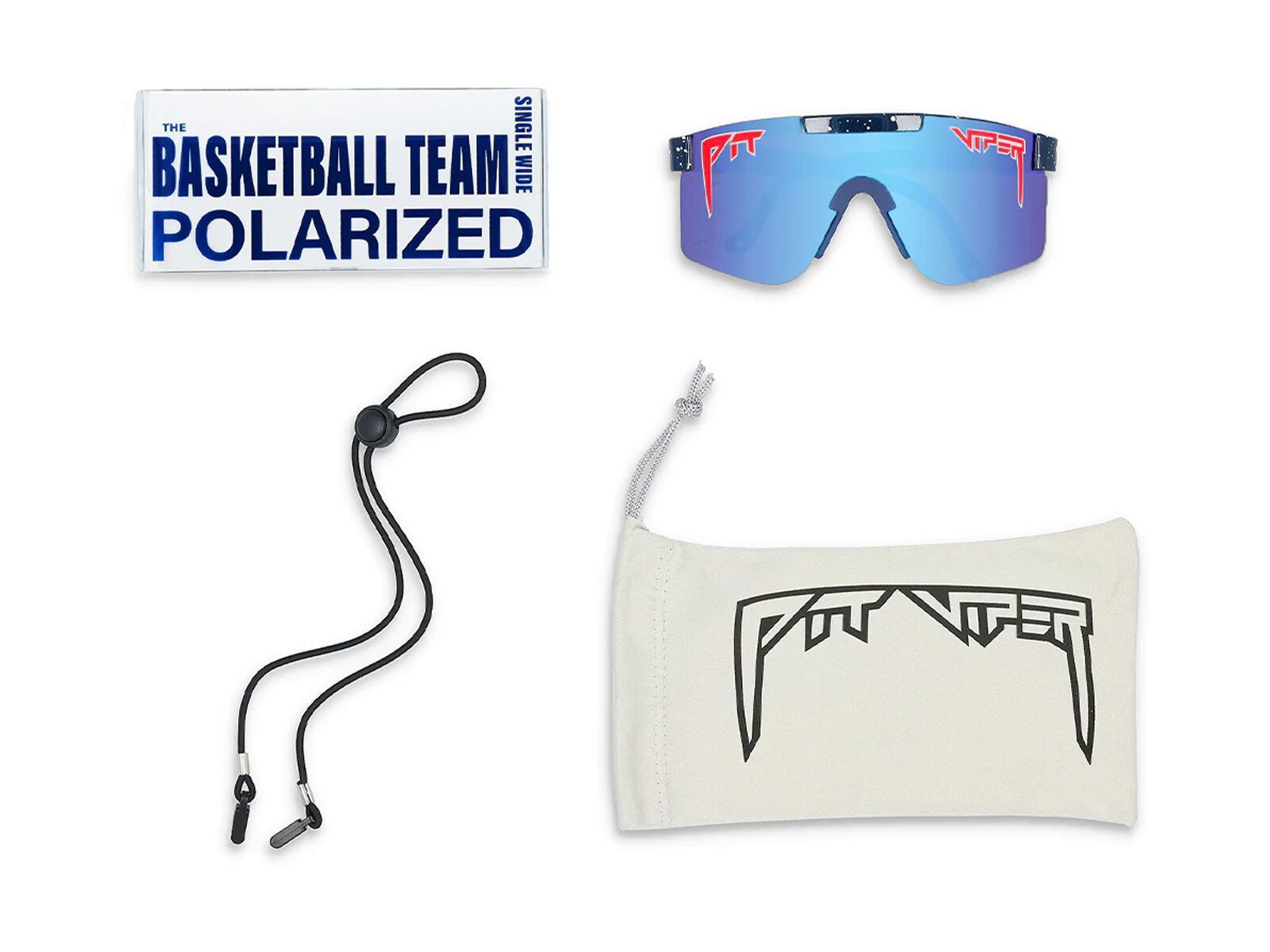 Pit Viper The Originals SW, The Basketball Team Polarized / Blue Revo - Bild 3