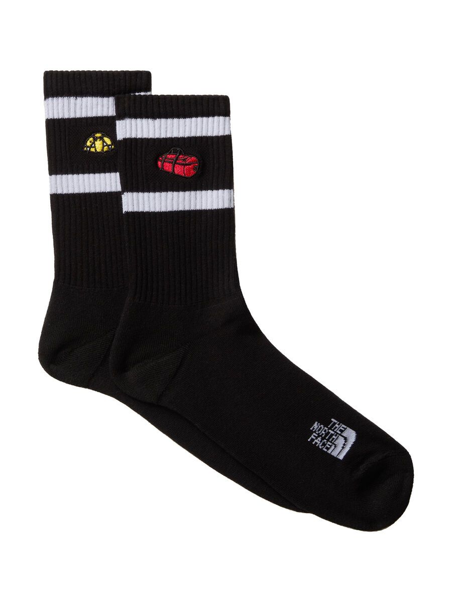 The North Face Everyday Crew TNF Icons Sock 2er Pack, tnf black - Bild 1
