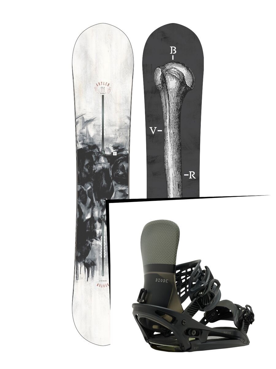 Burton Set: Antler Flying V 2016 + Burton Diode EST - Bild 1