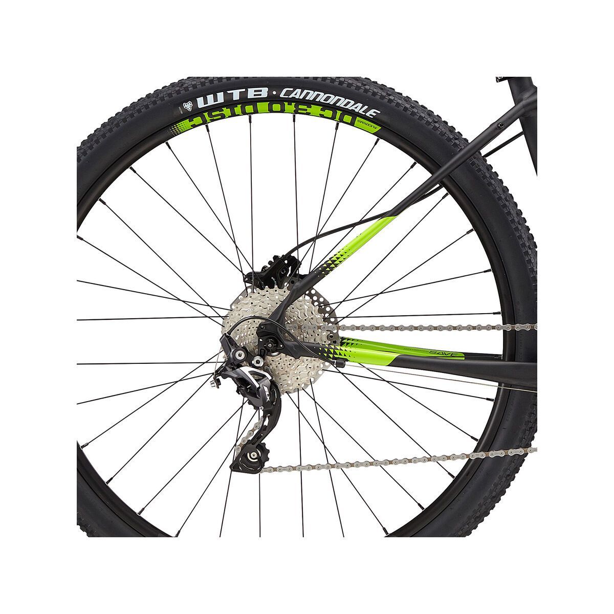 Cannondale Trail 2 27.5, black/green - Bild 4
