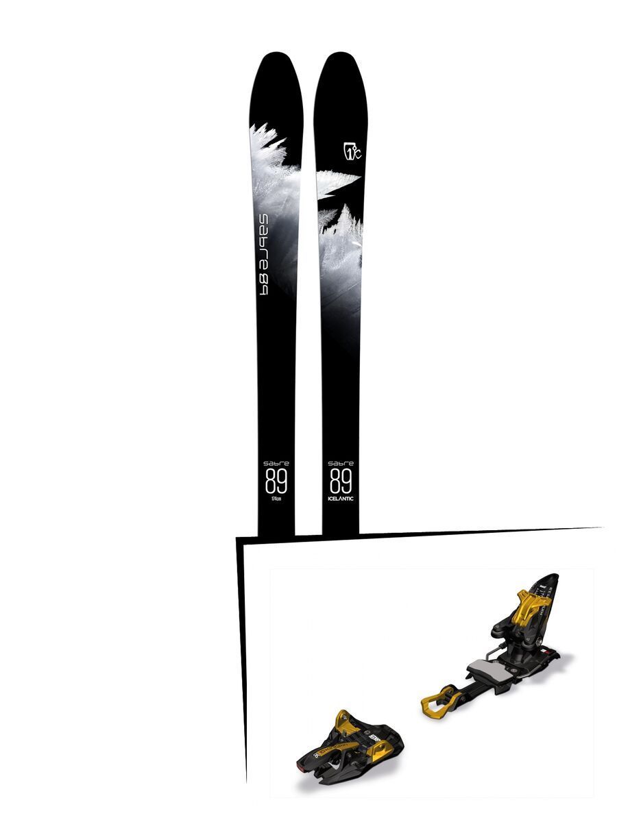 Set: Icelantic Sabre 89 2018 + Marker Kingpin 13 - Bild 1