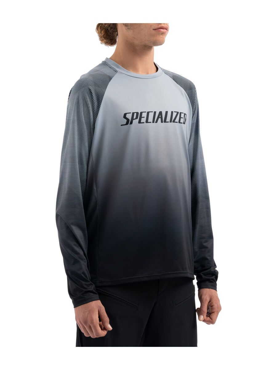 Specialized Enduro Air Longsleeve Jersey, black/charcoal refraction - Bild 2