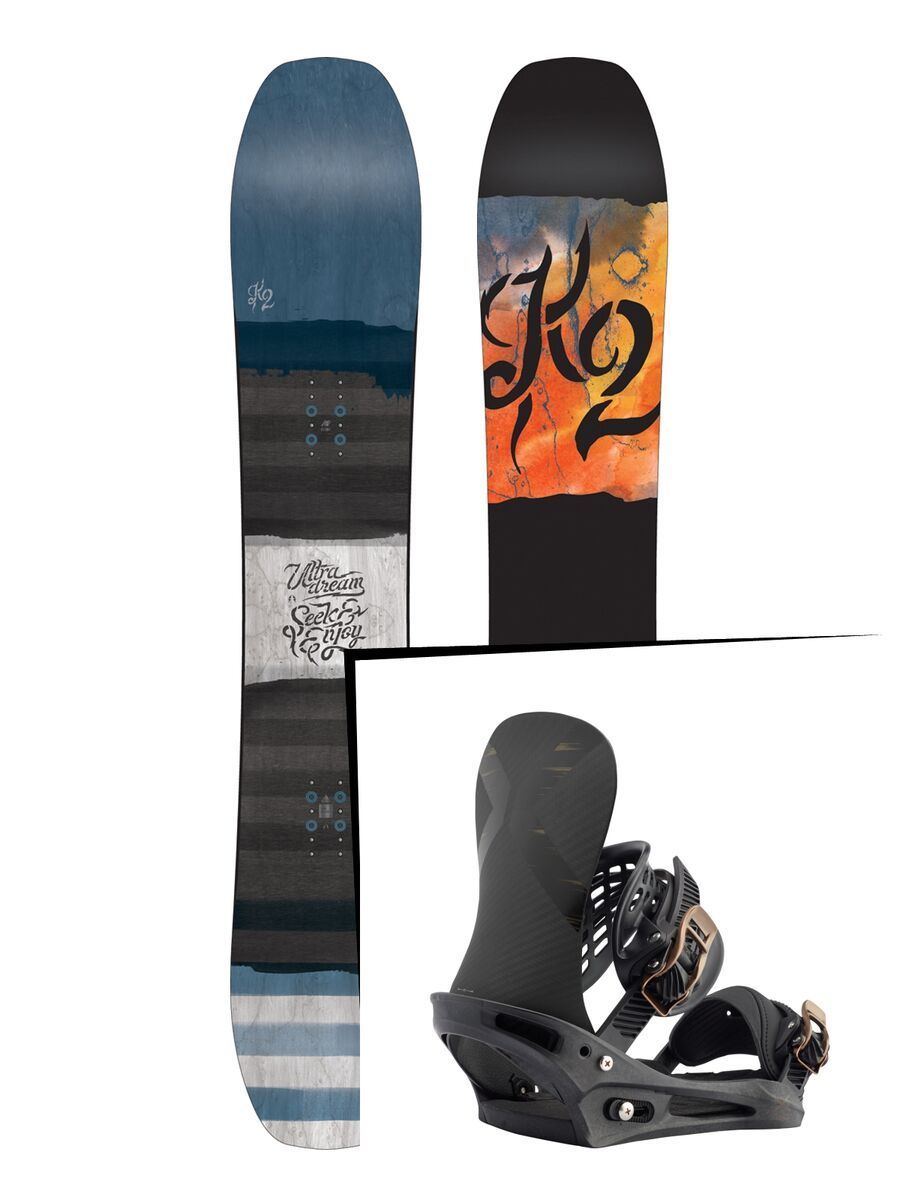 Set: K2 Ultra Dream 2017 + Burton X-Base (1712954S) - Bild 1