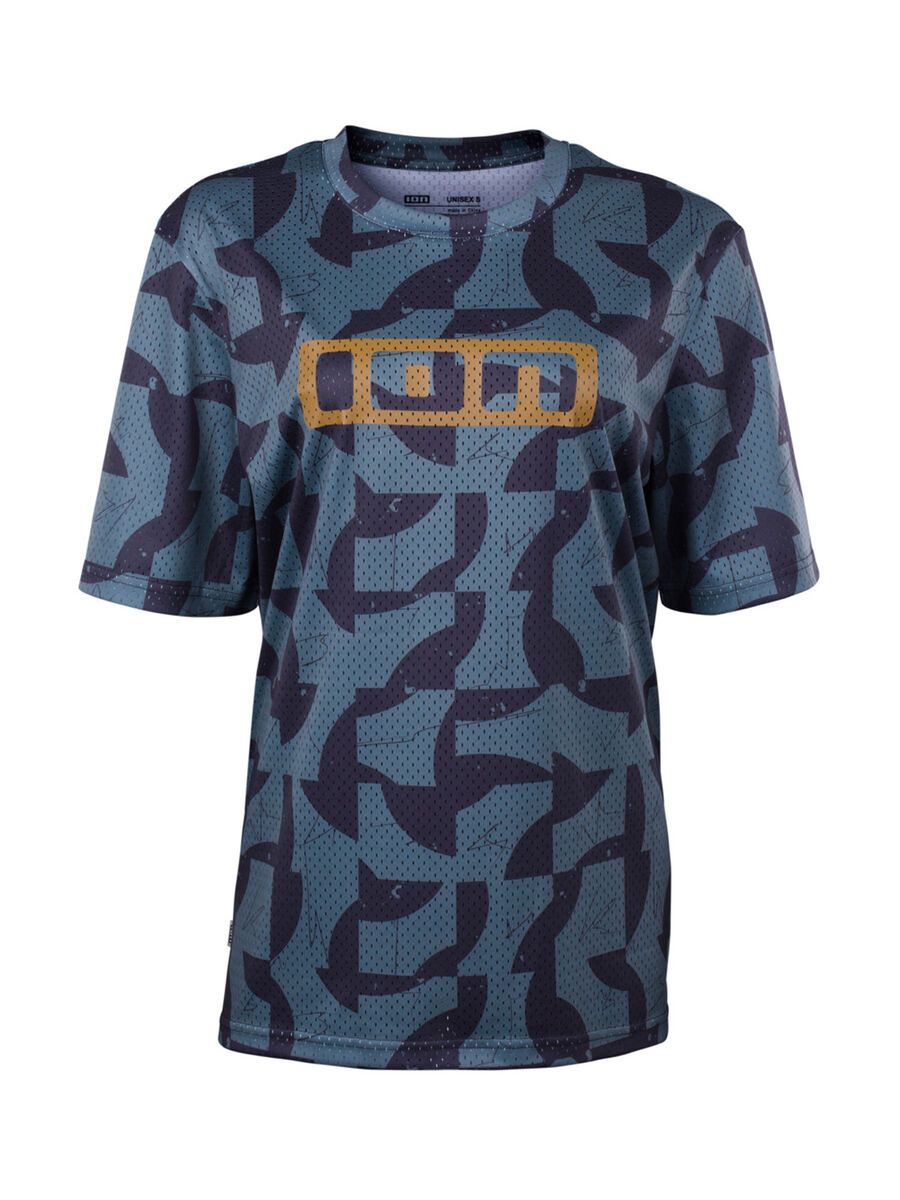 ION Bike Jersey Ionic SS Mesh AOP Unisex, sage-grey - Bild 5