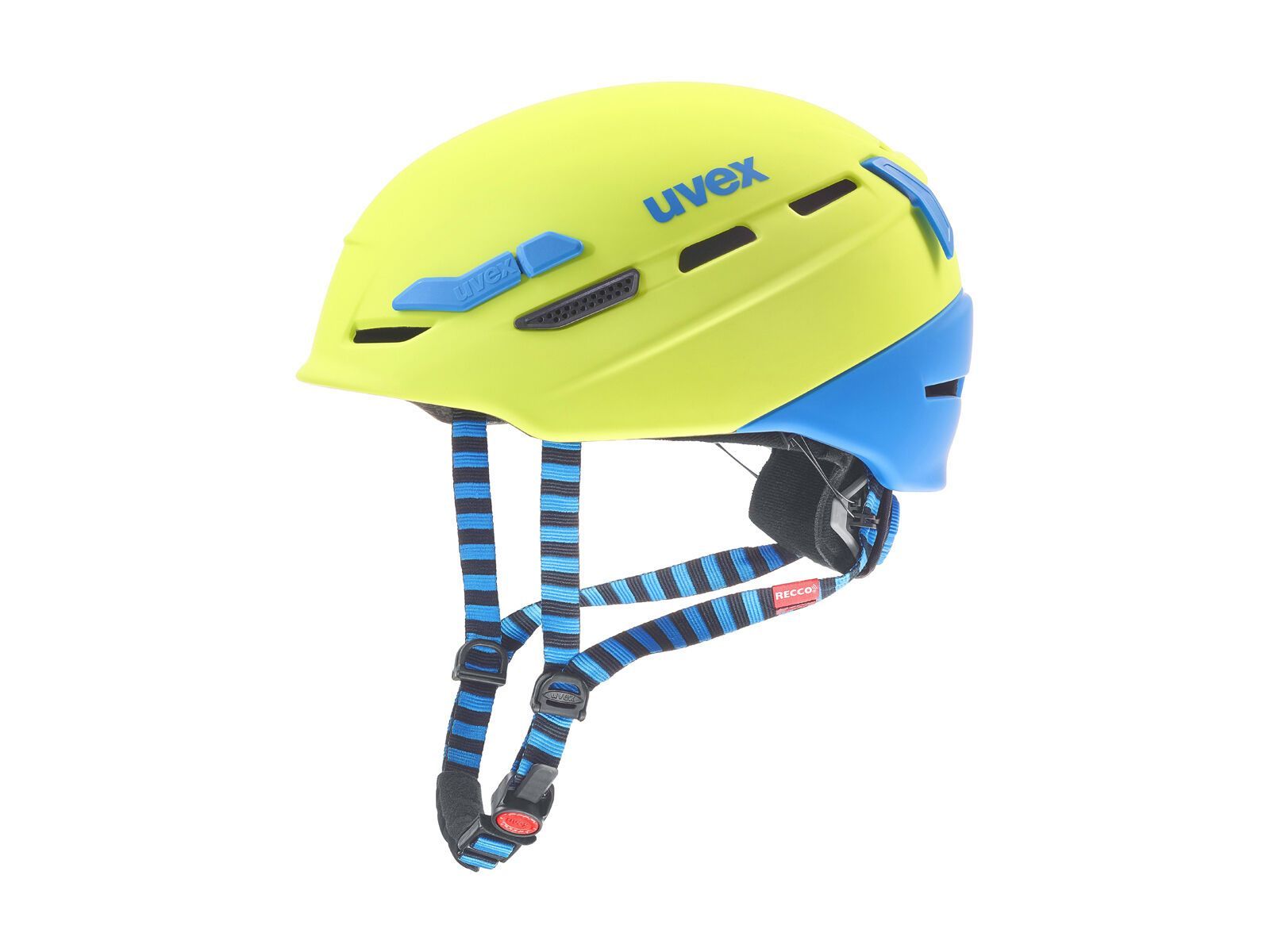 uvex p.8000 tour, lime-blue mat - Bild 1