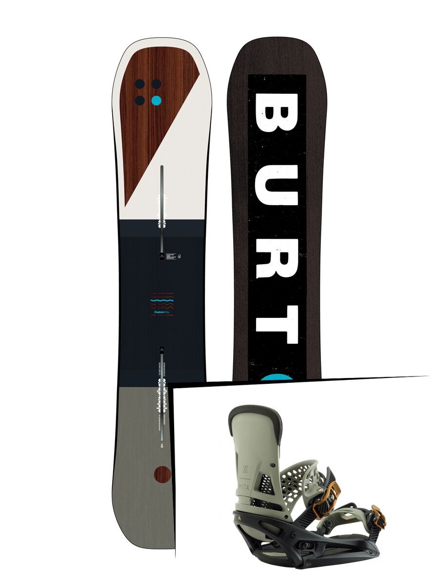 Set: Burton Custom 2019 +  Malavita EST (2218363S) - Bild 1