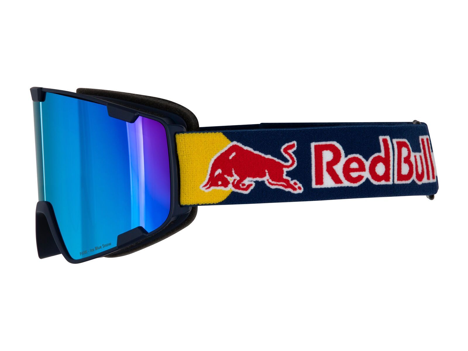 Red Bull Spect Eyewear Park, Smoke-Ice Blue Mirror / matt blue - Bild 3