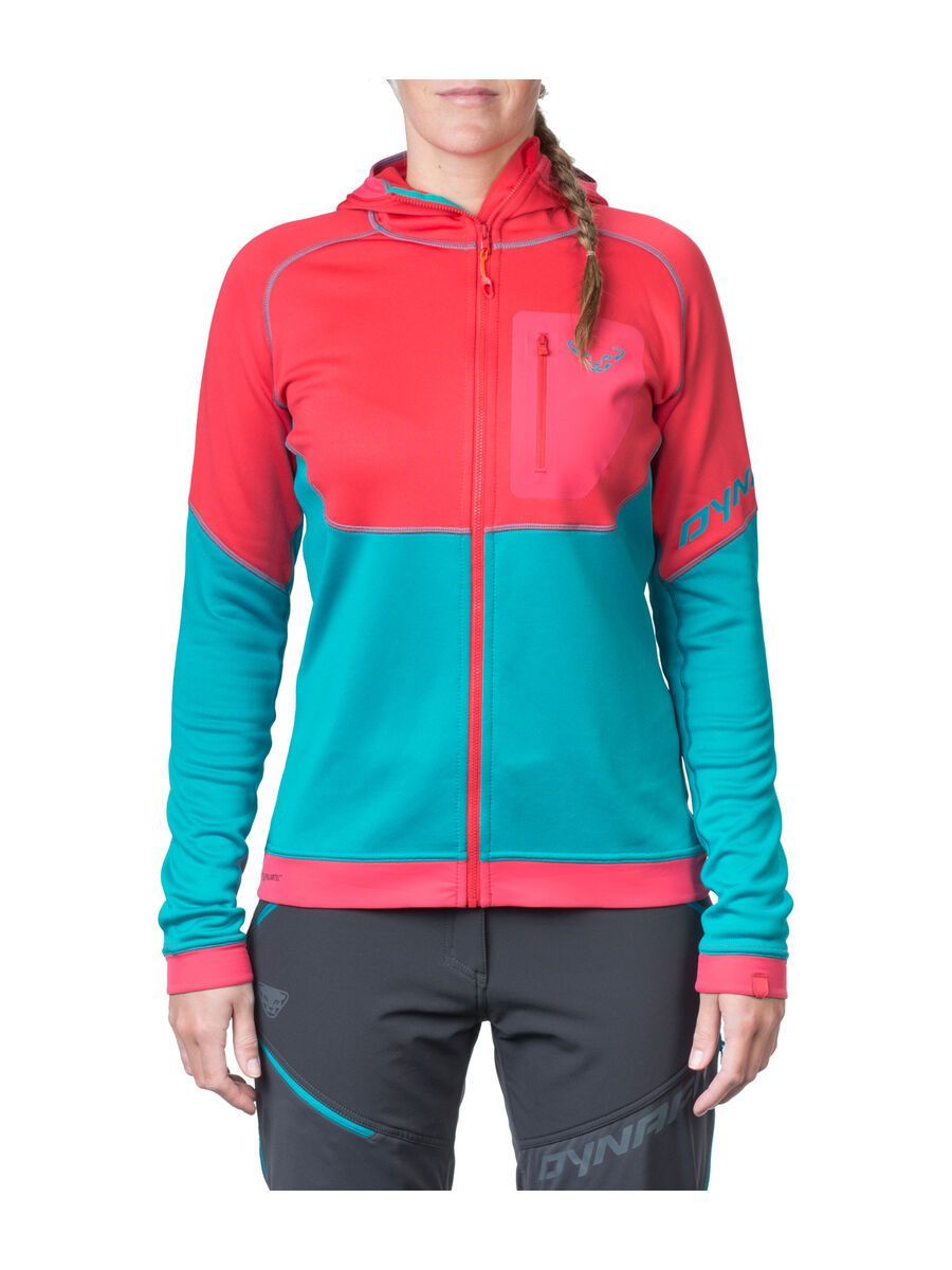 Dynafit Thermal Layer Hoody 4.0 Damen, hibiscus - Bild 1