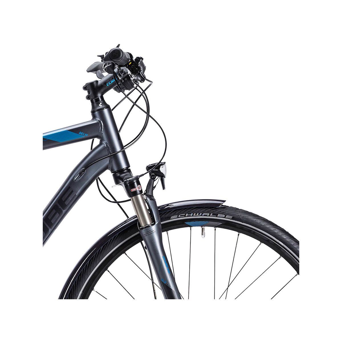 Cube Delhi EXC, anthrazit blue black - Bild 5