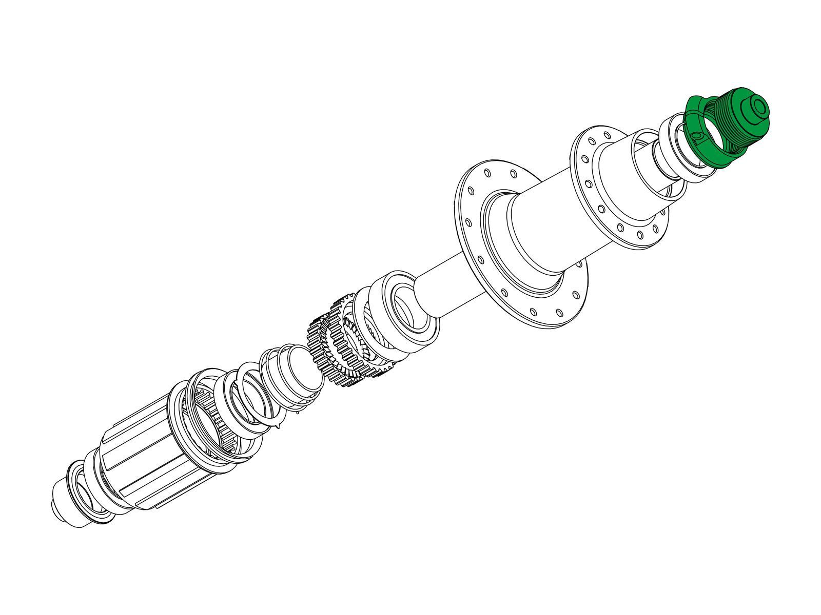 Syntace MicroAdjust Cap Road Rear - Bild 1