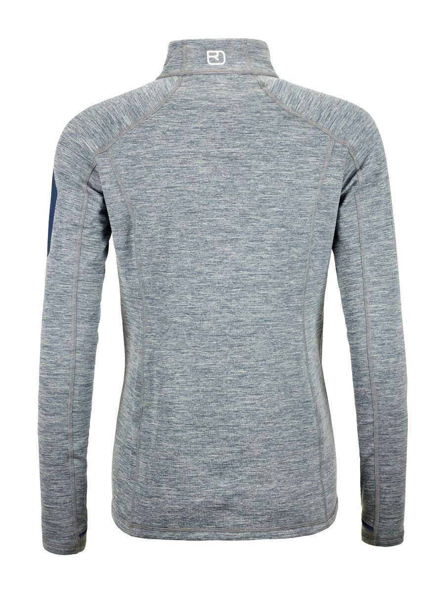 Ortovox Merino Fleece Light Melange Jacket W, grey blend - Bild 2