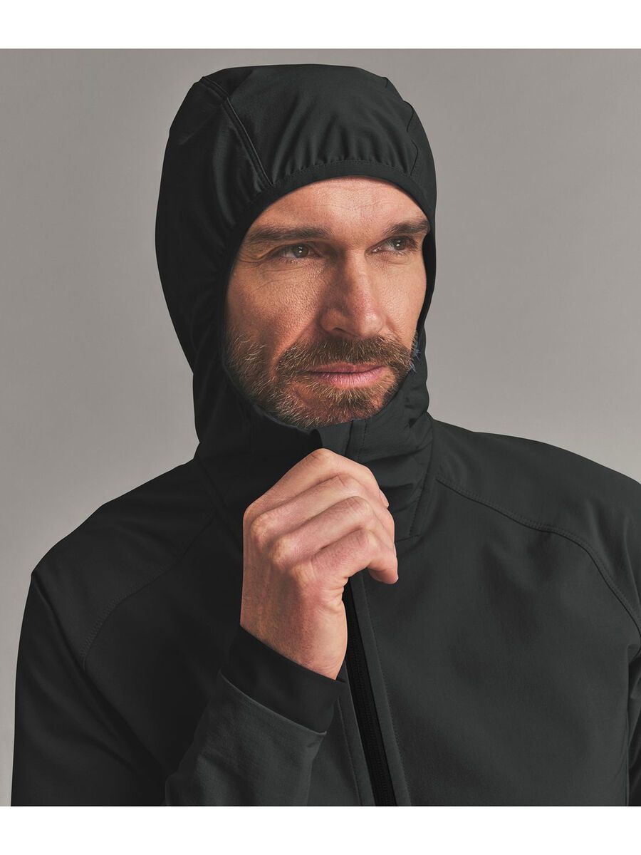 Ortovox Venet Softshell Hooded Jacket M, black raven - Bild 7