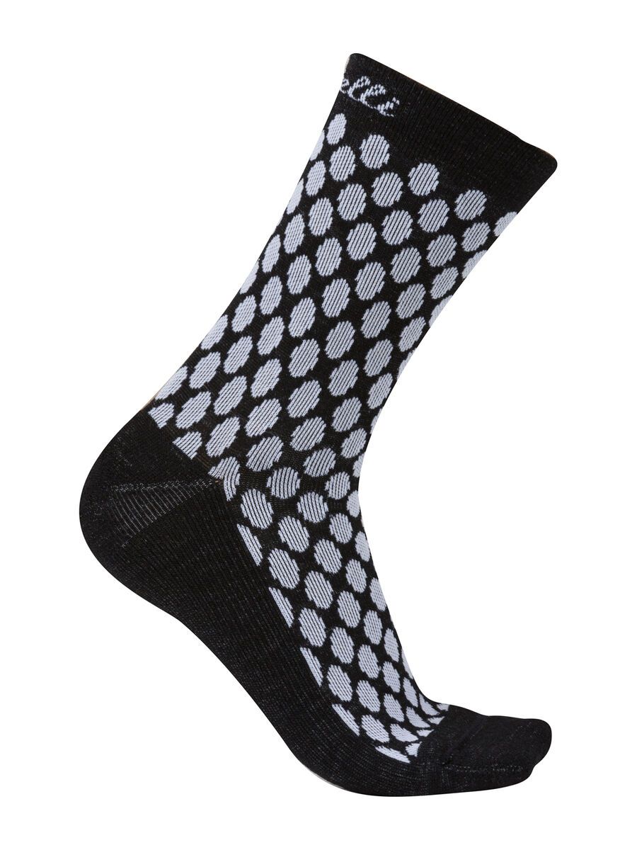 Castelli Sfida 13 Sock, white/black - Bild 1