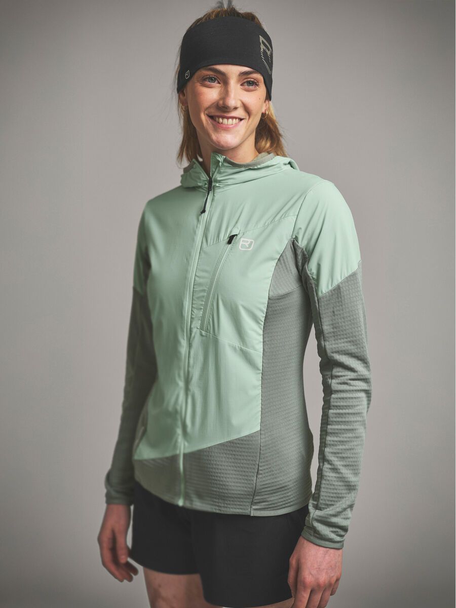 Ortovox Trace Hybrid Jkt W, green acid - Bild 3