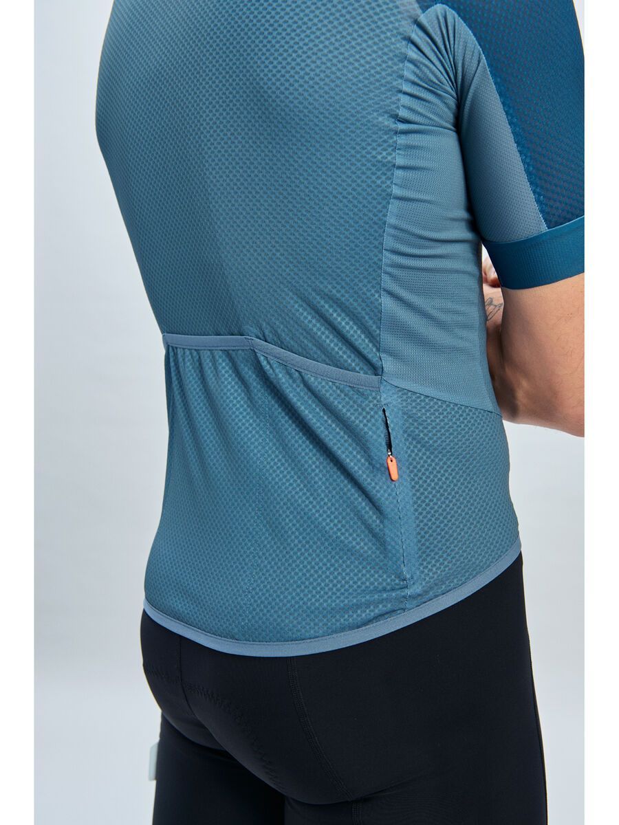 POC M's Essential Road Logo Jersey, calcite blue/dark calcite blue - Bild 7