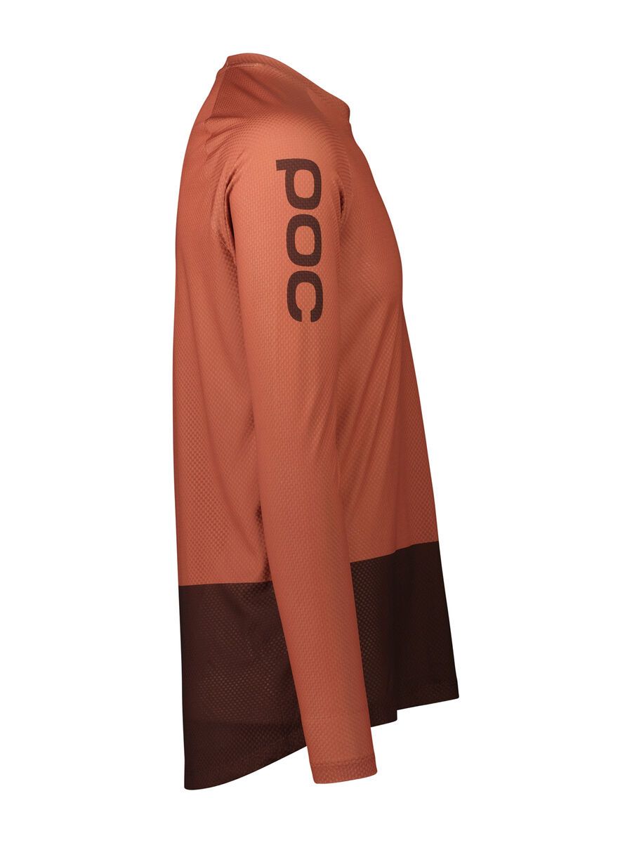 POC MTB Pure LS Jersey, himalayan salt/axinite brown - Bild 2