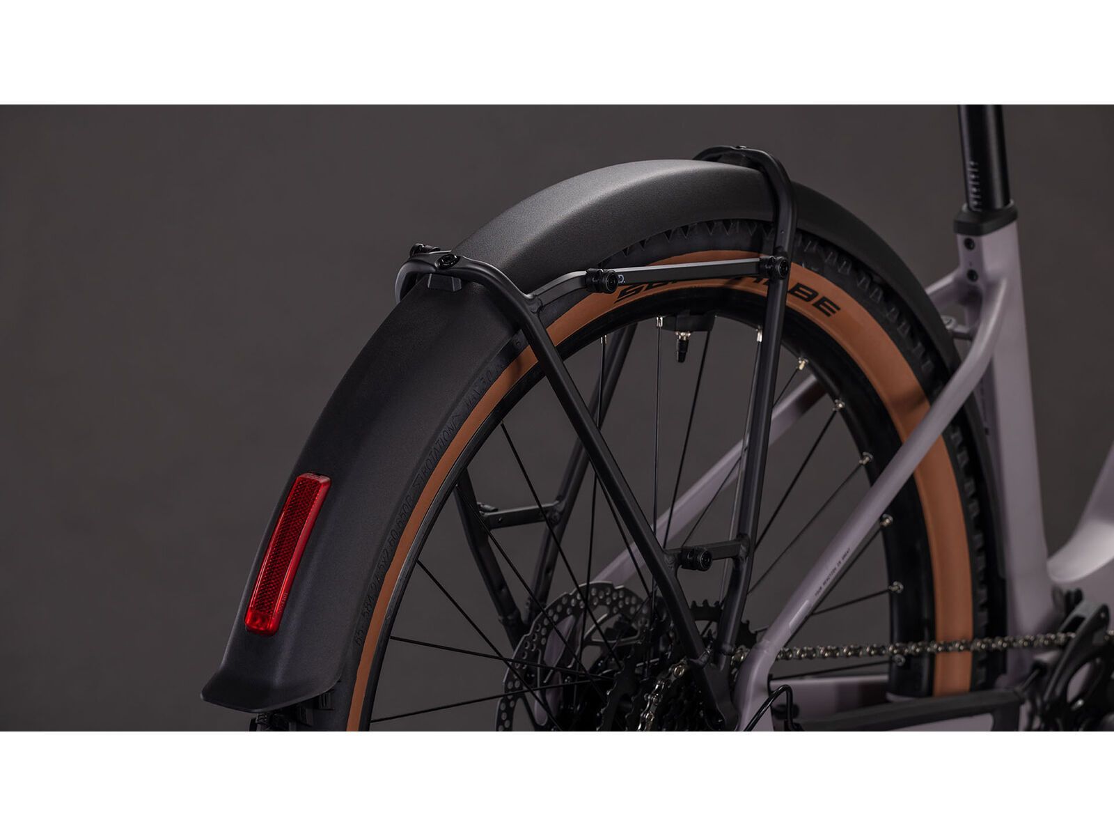 Cube Reaction Hybrid Performance 600 FE Easy Entry 27.5, plumgrey´n´black - Bild 5