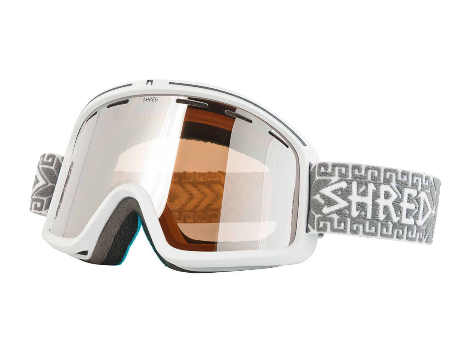 Shred Monocle, norfolk white/Lens: platinum reflect caramel - Bild 1