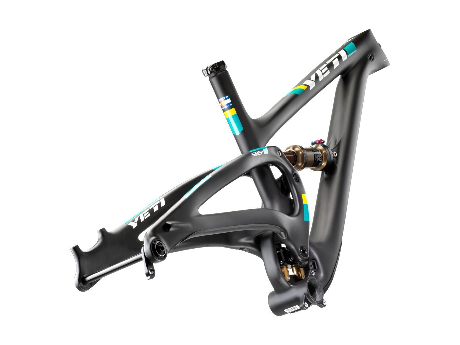 Yeti SB5+ T-Series Frame, raw/turquoise - Bild 4