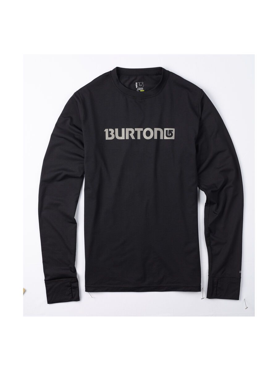 Burton Midweight Crew, True Black - Bild 1