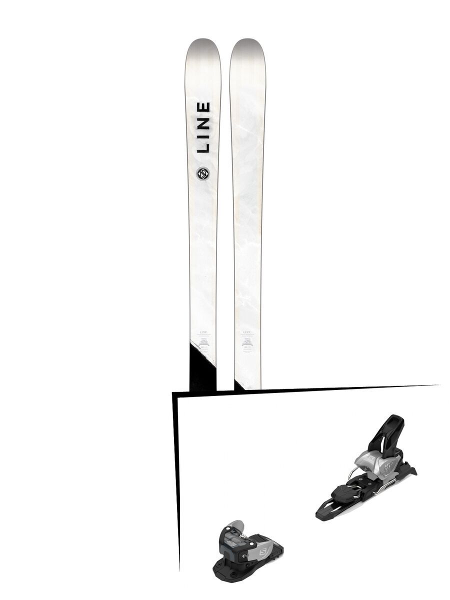 Set: Line Supernatural 86 2018 + Salomon Warden MNC 11 silver/black - Bild 1