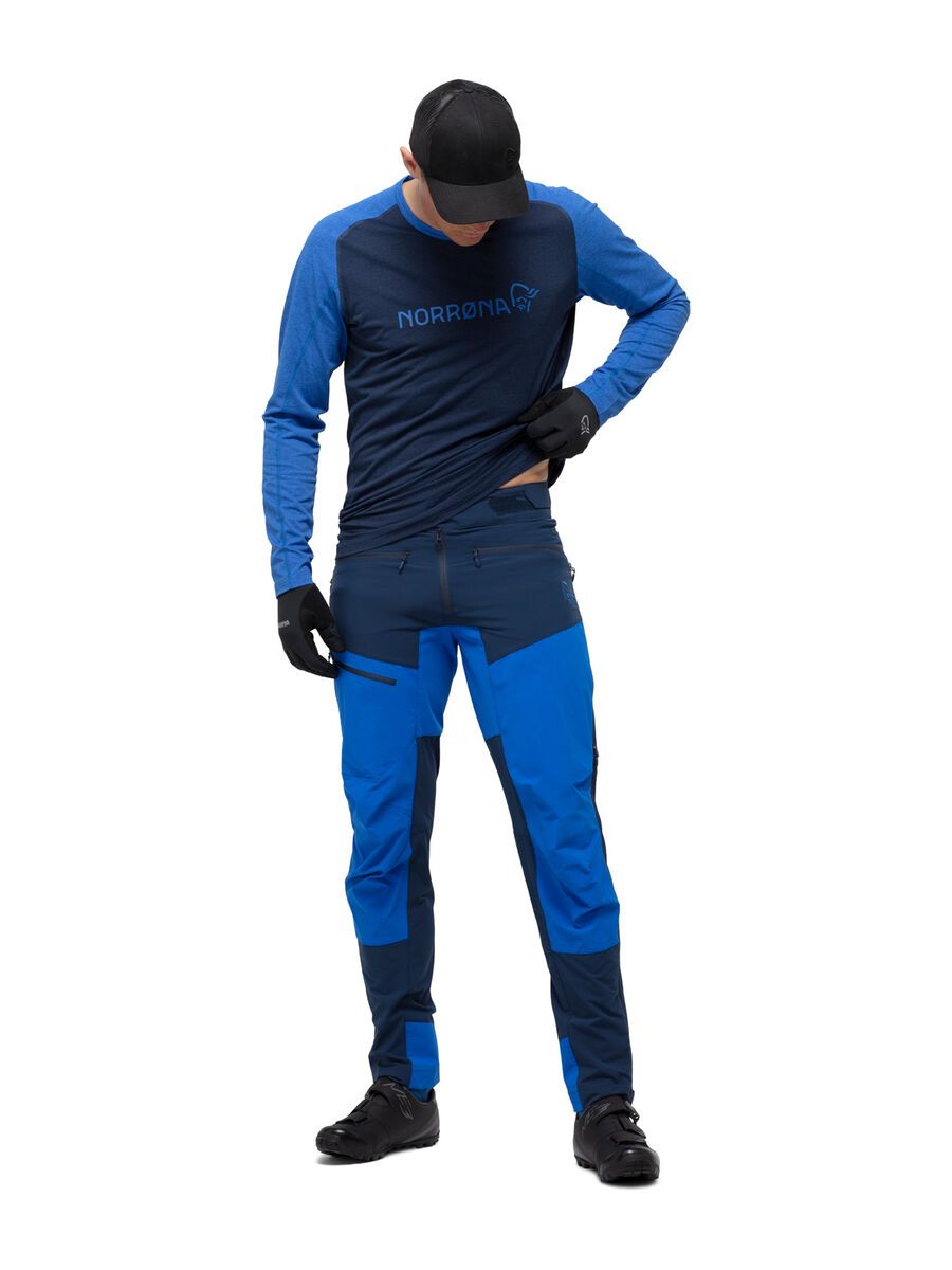 Norrona fjørå flex¹ Pants M's, indigo night/olympian blue - Bild 3