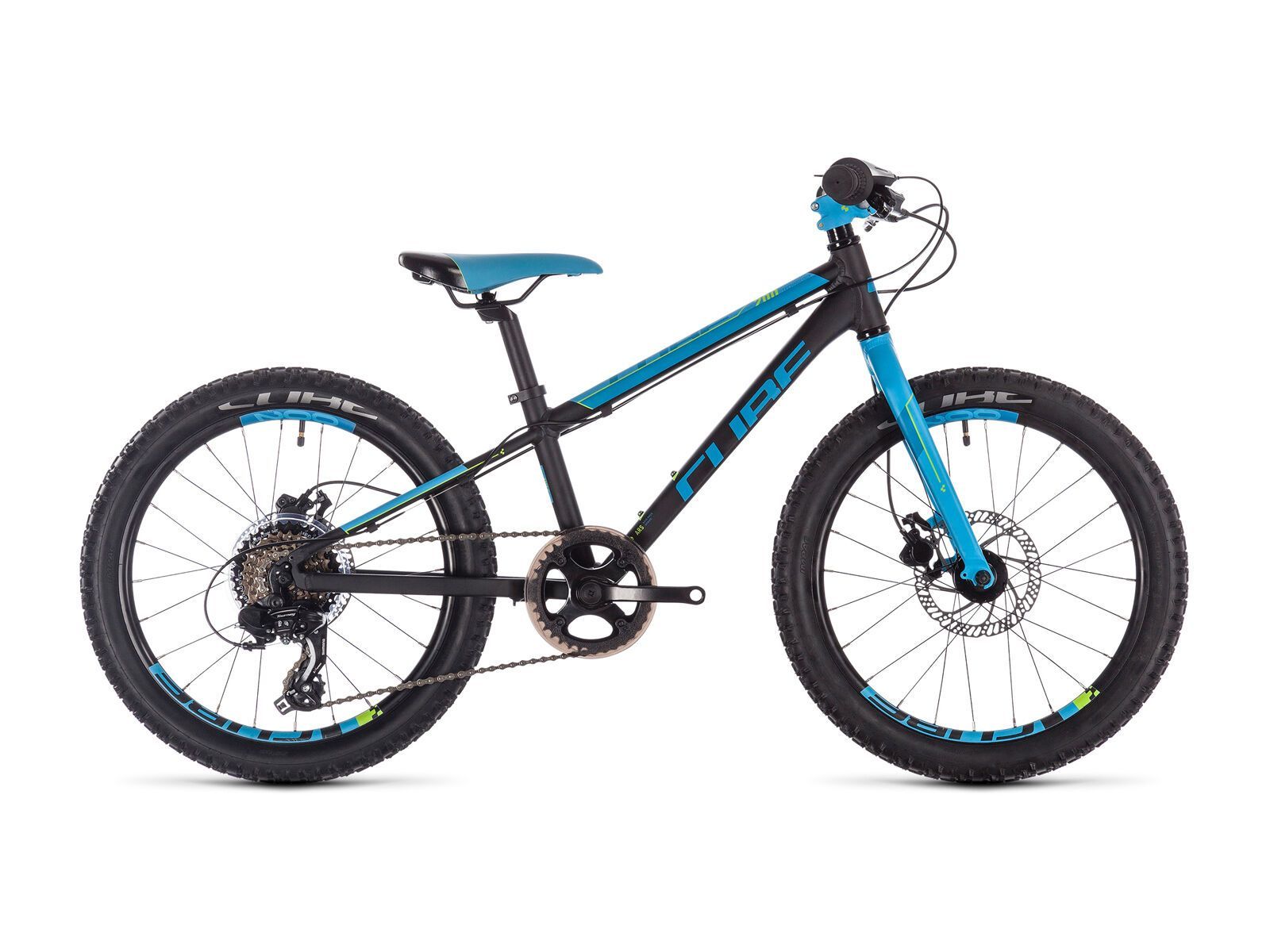 Cube Acid 200 Disc, black´n´blue´n´kiwi - Bild 1