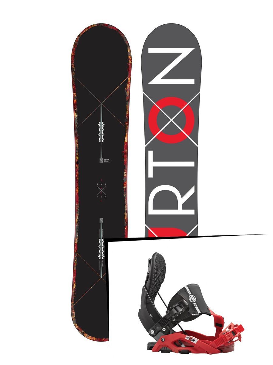 Set: Burton Custom X 2015 + Flow Nexus Hybrid (1513169S) - Bild 1