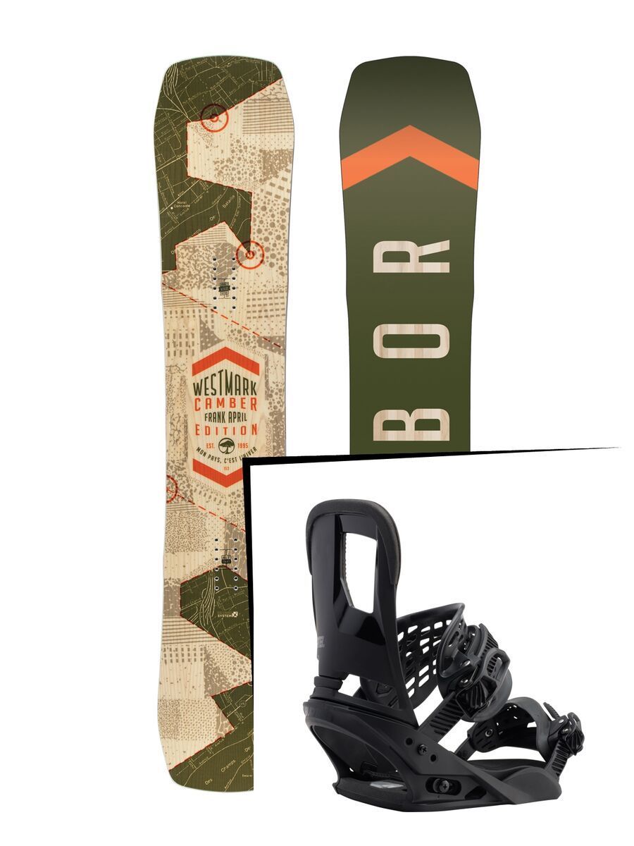 Set: Arbor Westmark Camber 2017 + Burton Cartel (1712700S) - Bild 1