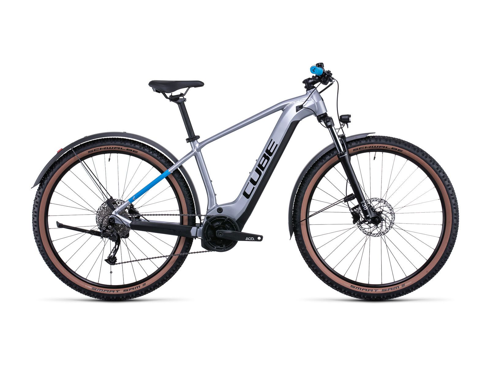 Cube Reaction Hybrid Performance Allroad 500 29, polarsilver´n´blue - Bild 1