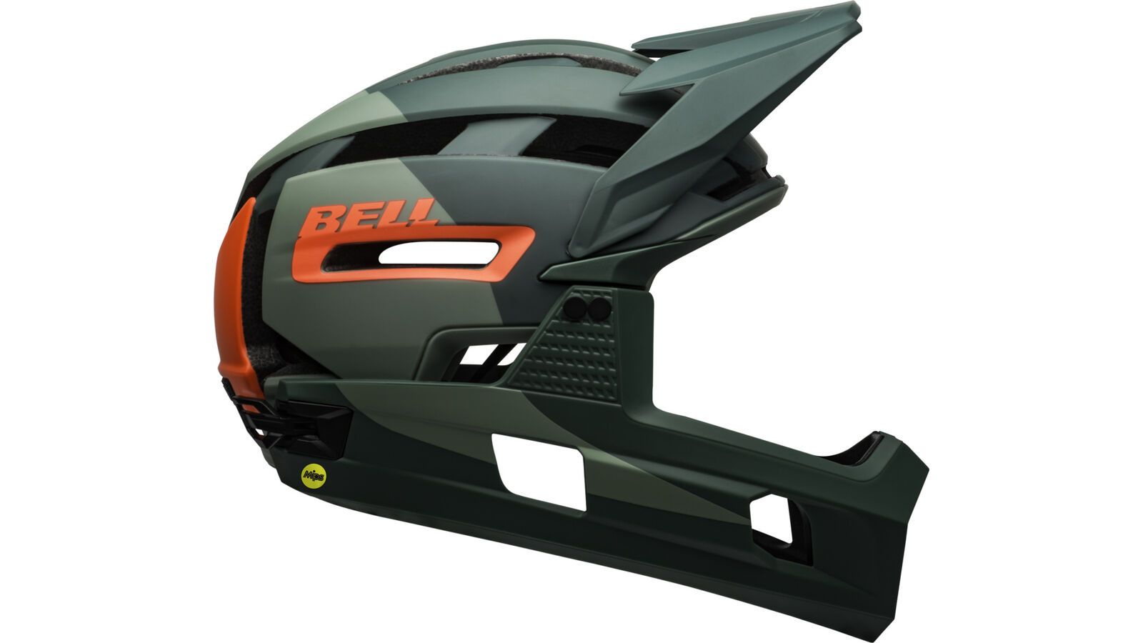 Bell Super Air R Spherical MIPS, matte/gloss green/infrared - Bild 3