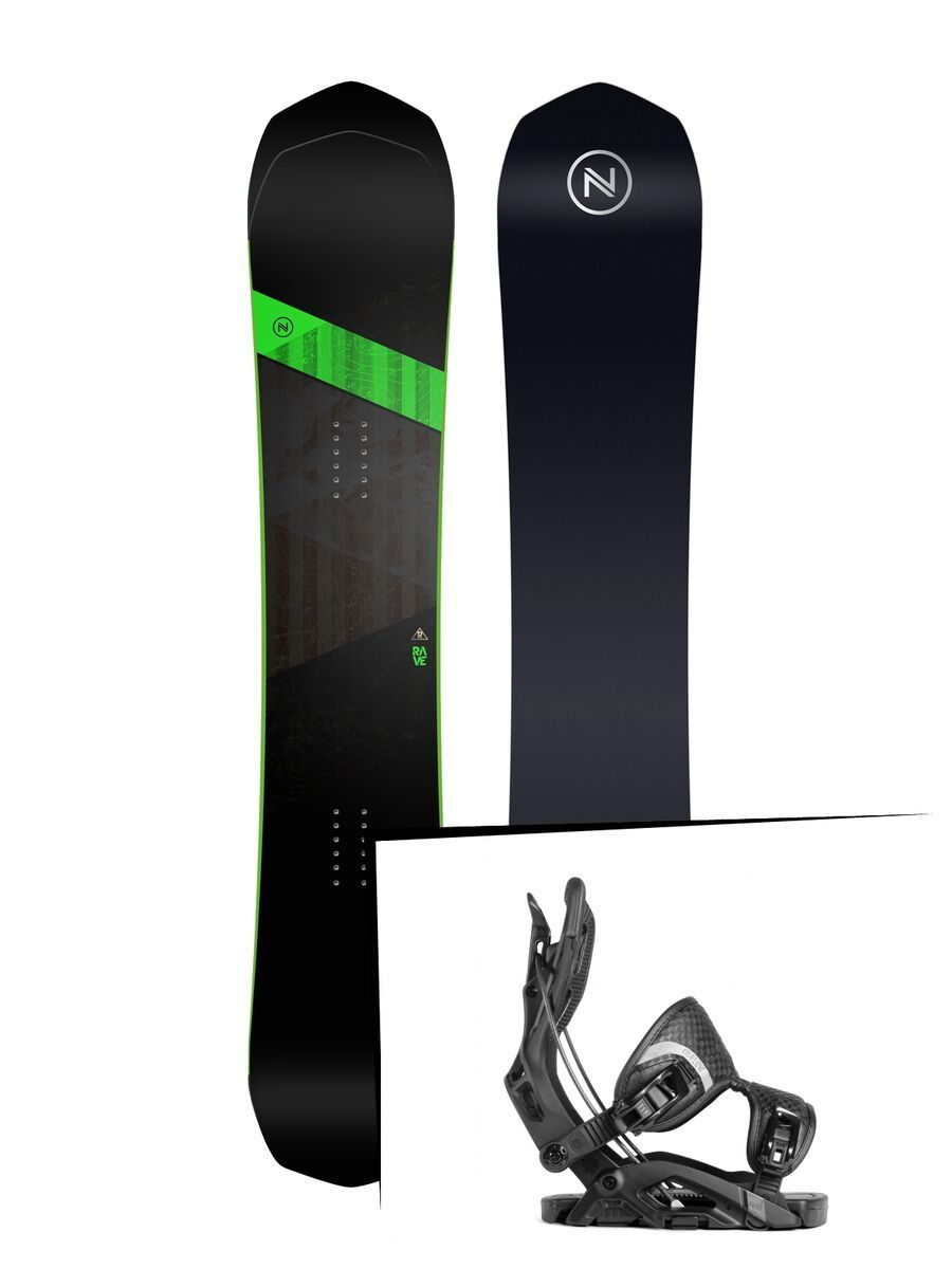 Set: Nidecker Rave 2019 + Flow Fuse (2226536S) - Bild 1