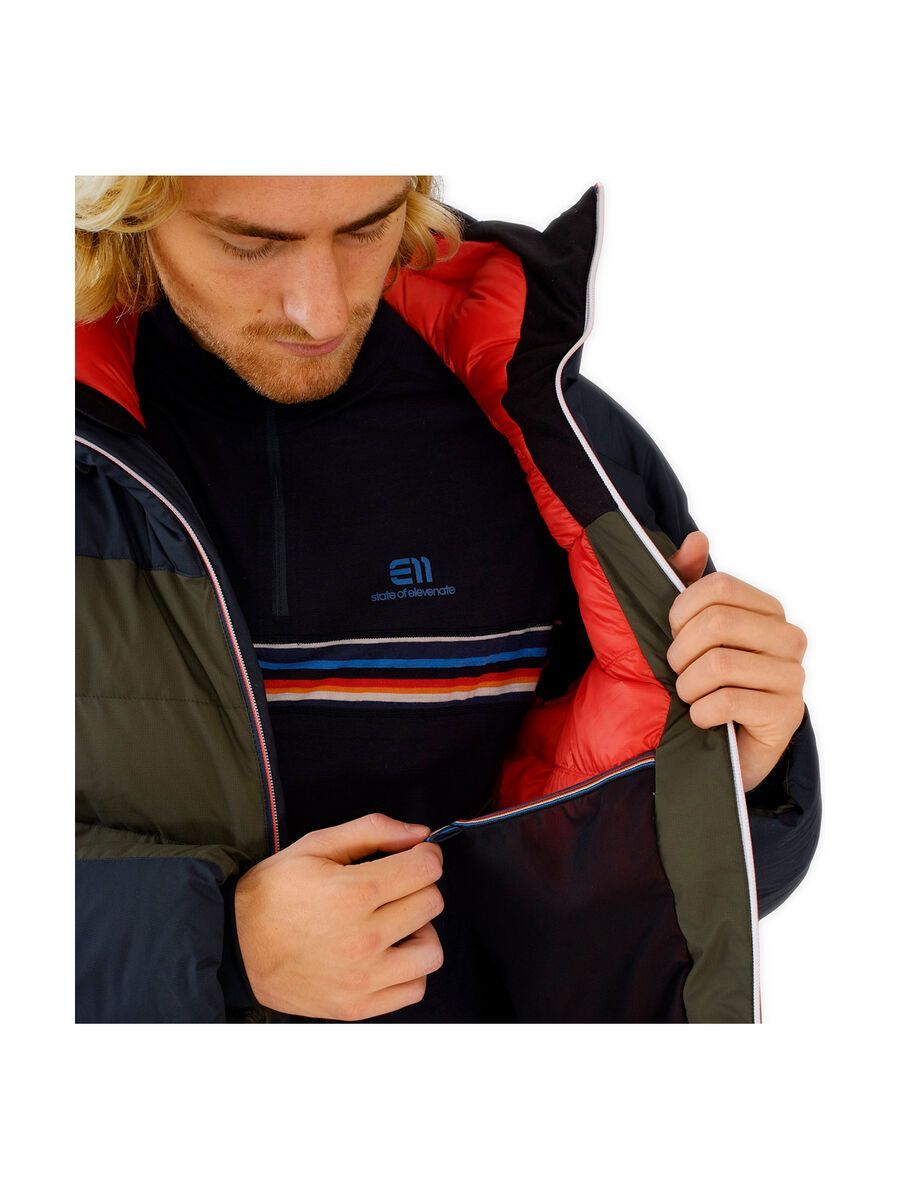 Elevenate Men's Combin Down Jacket, deep forest - Bild 5