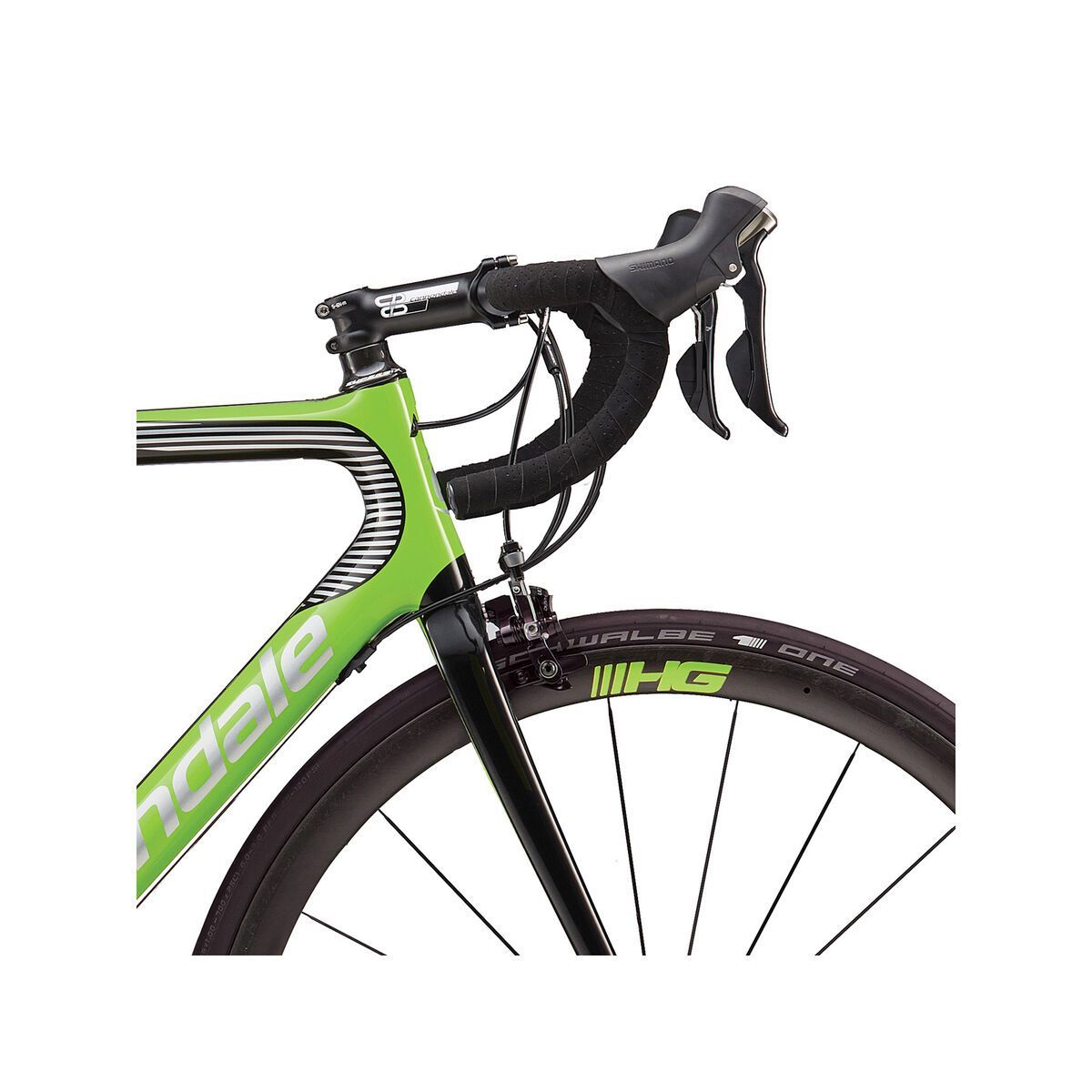 Cannondale SuperSix Evo Hi-Mod Ultegra, berzerker green w/ jet black and chrome - gloss - REP - Bild 5