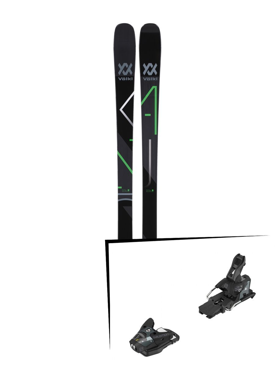 Set: Völkl Kanjo 2018 + Salomon STH2 WTR 13 black/dark grey - Bild 1