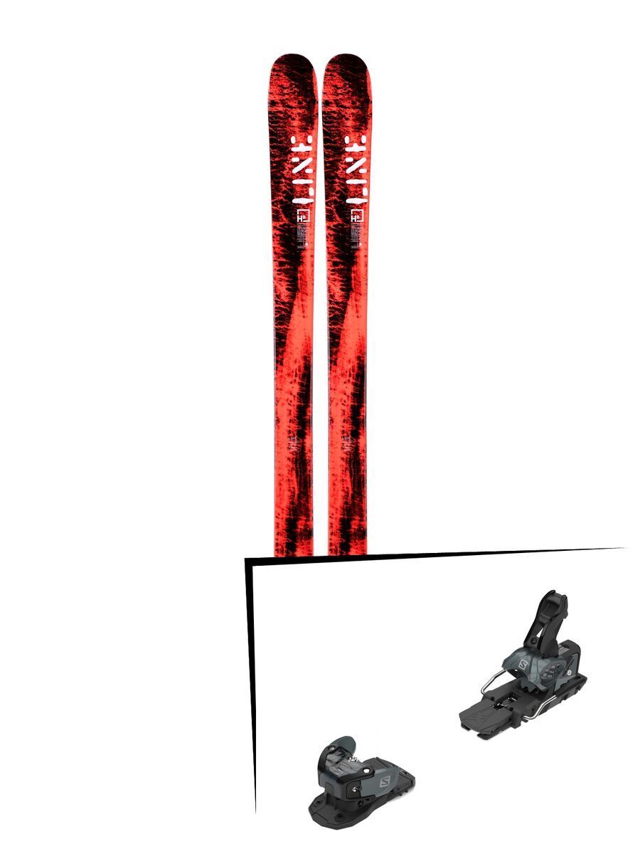 Set: Line Honey Badger 2019 + Salomon Warden MNC 13 black/grey - Bild 1